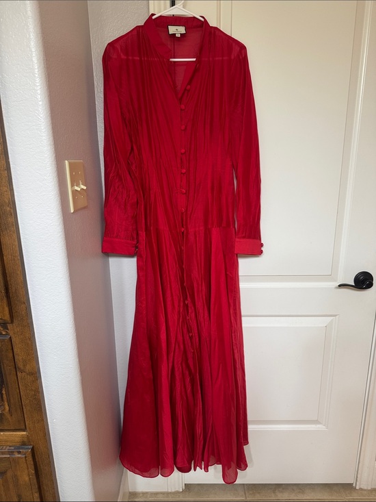 Tuckernuck Dresses & Skirts - Tuckernuck Red Organza Marbella Dress